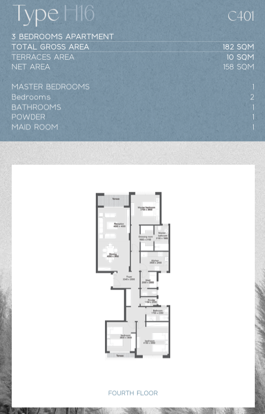Floor plan for apartment at Starla-Ashgar Heights