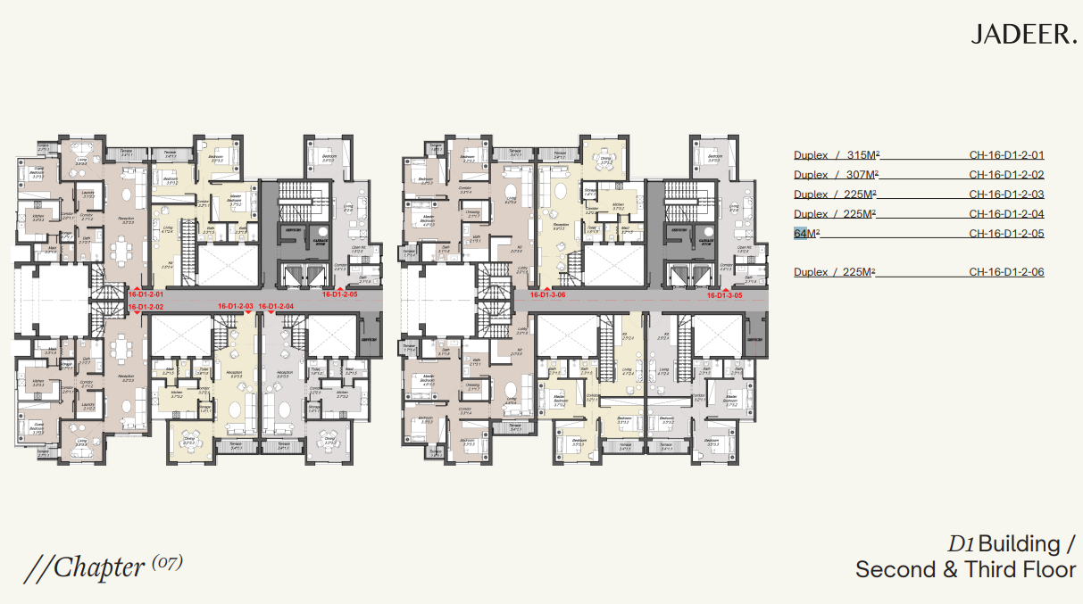 Floor plan for apartment at Chapters Residence R8