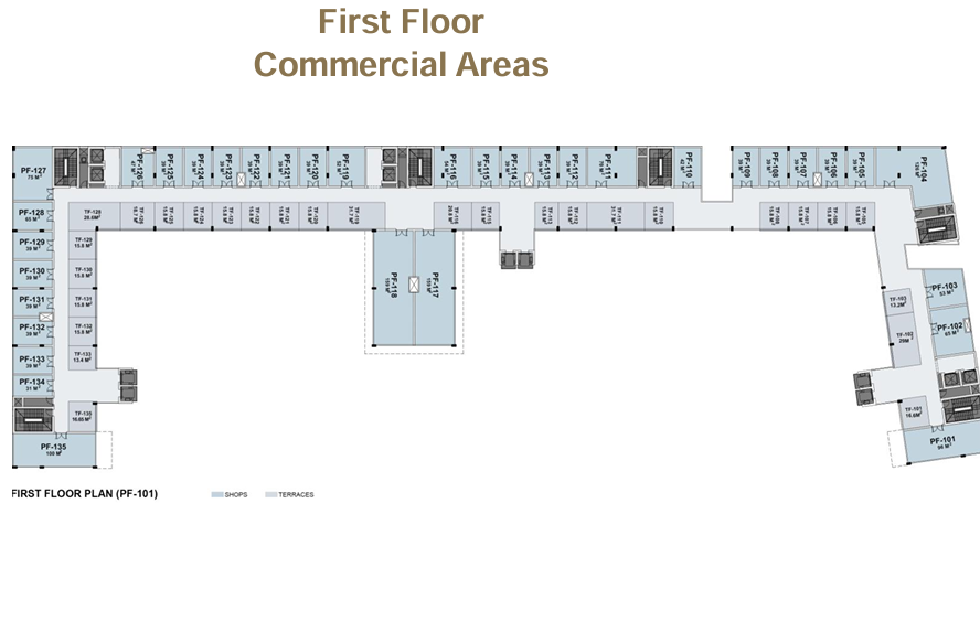 Floor plan for  at The Loft Plaza