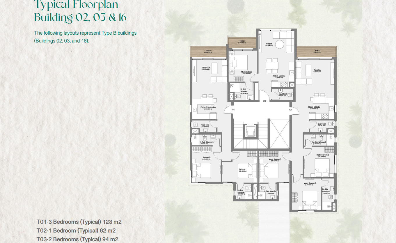 Floor plan for chalet at Azha North Coast