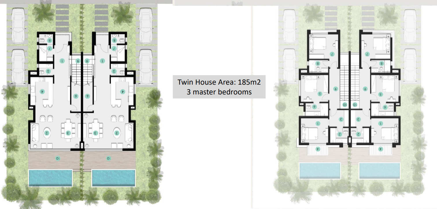 Floor plan for  at Azha North Coast