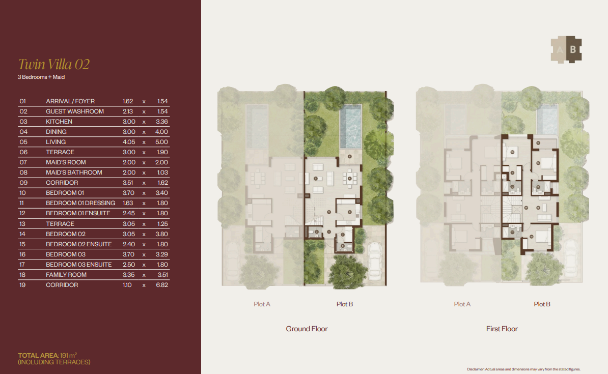Floor plan for  at The Hillage