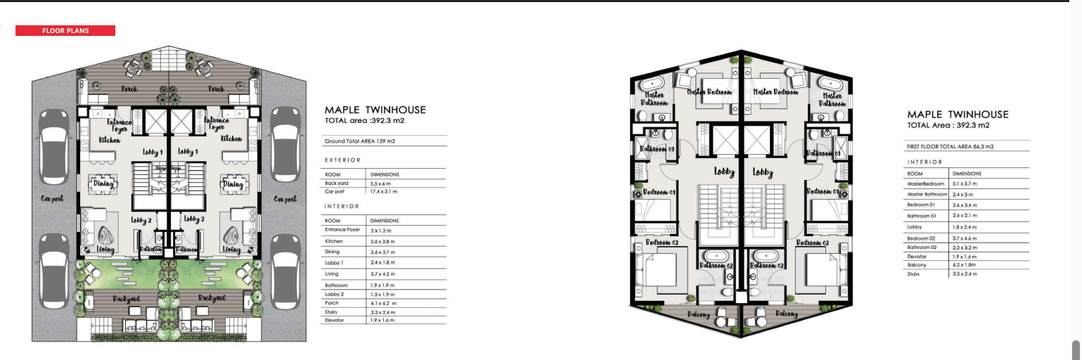 Floor plan for  at Kinda