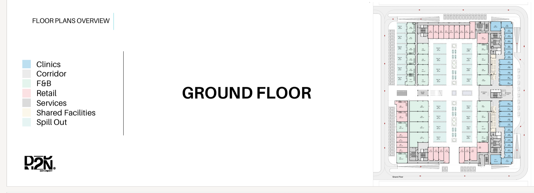 Floor plan for  at D2N - Sarai