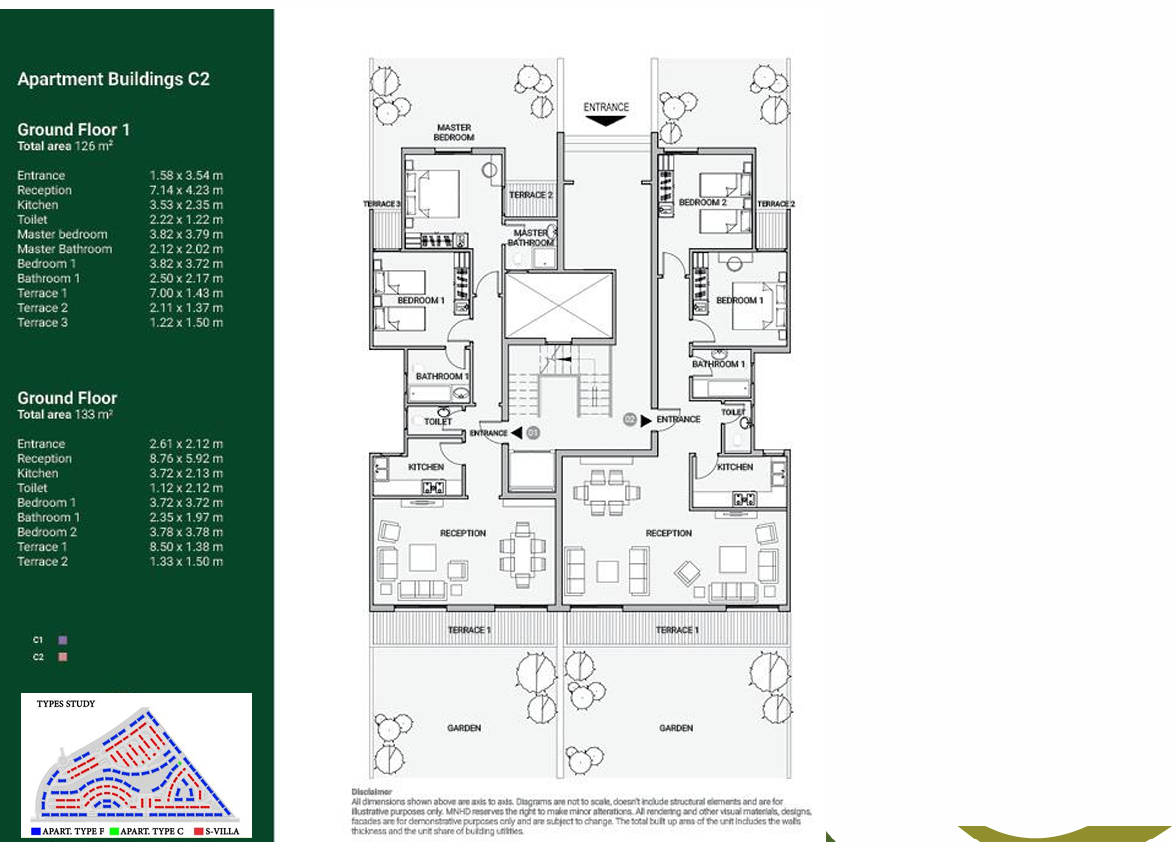 Floor plan for apartment at Rai