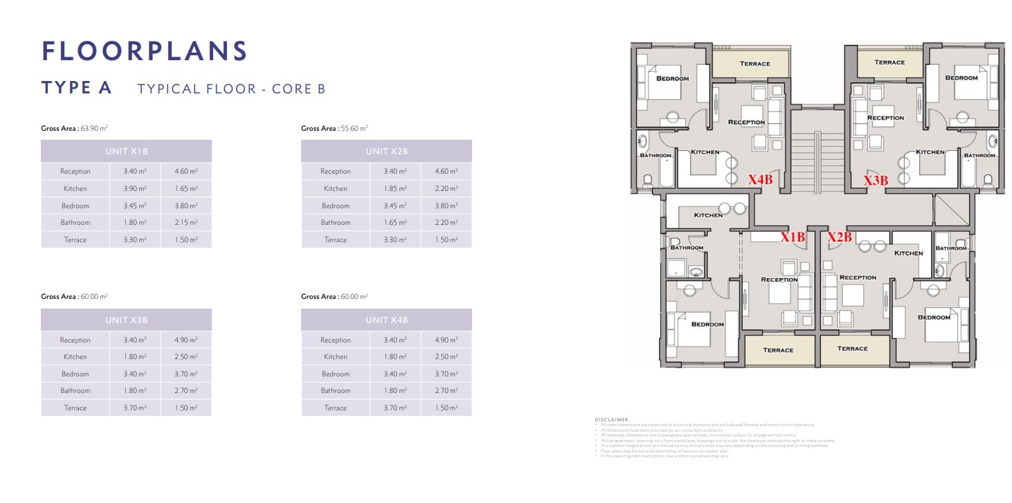 Floor plan for studio at S2-Croons