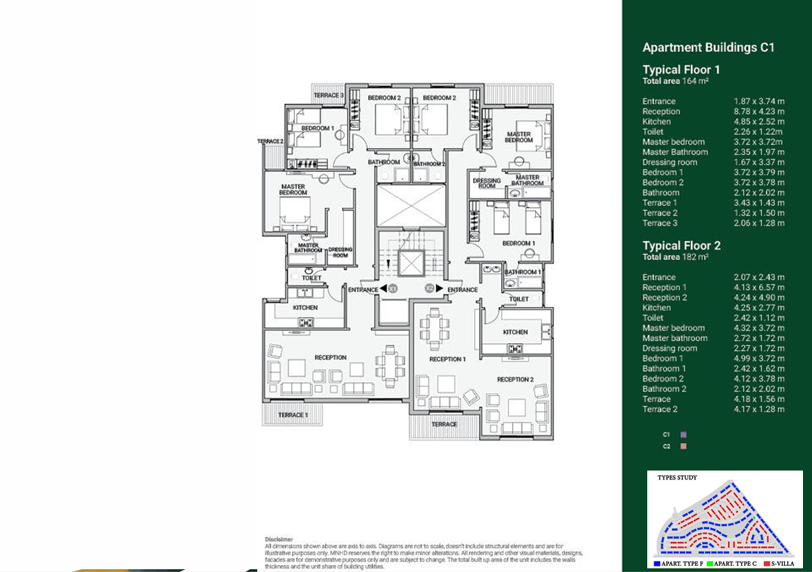Floor plan for apartment at Rai