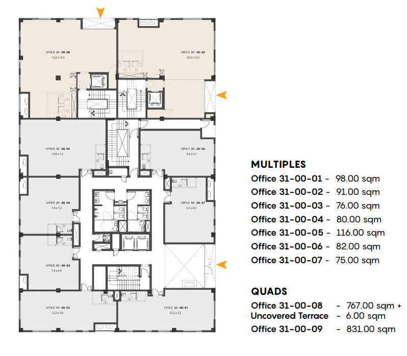 Floor plan for  at DISTRICT 5