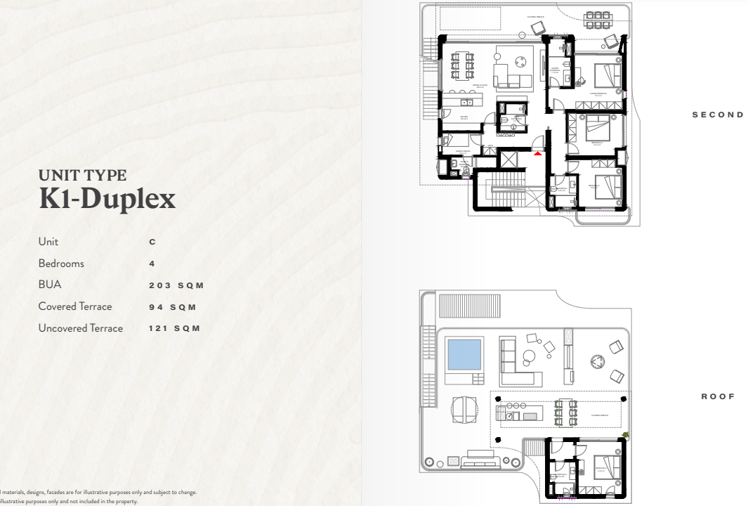 Floor plan for penthouse at R3-Oasis
