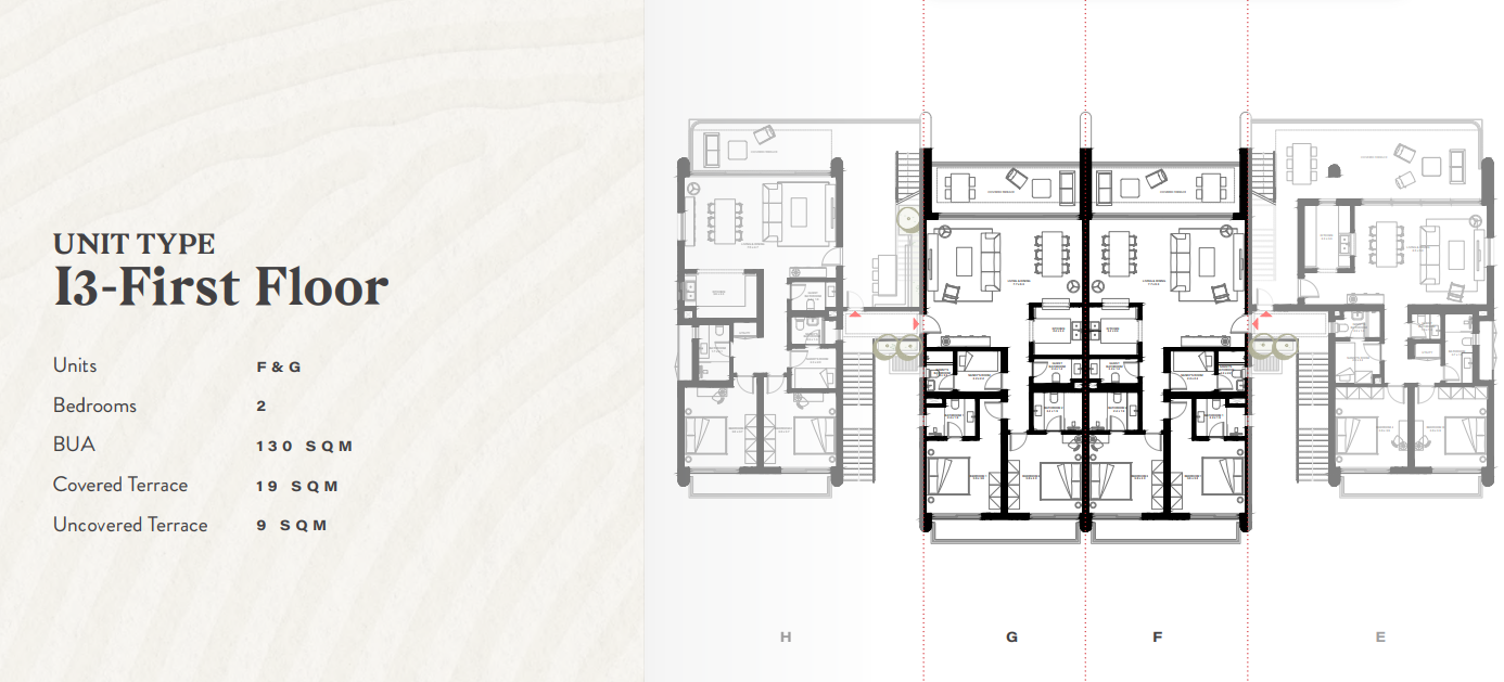 Floor plan for chalet at R3-Oasis