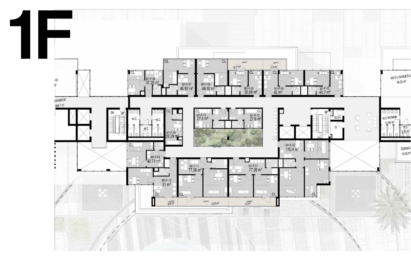 Floor plan for  at Nmq
