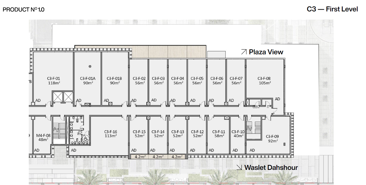 Floor plan for  at Nmq