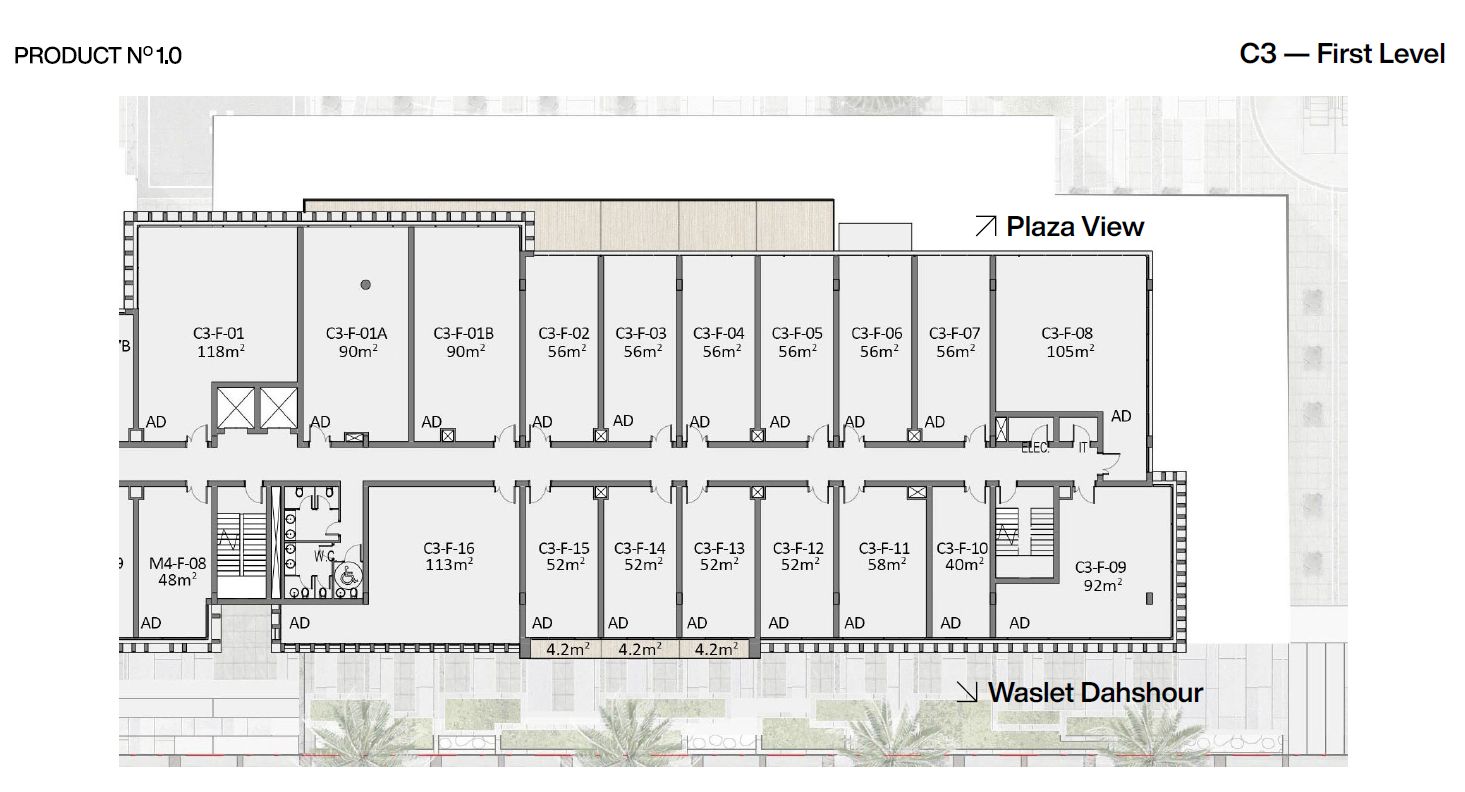 Floor plan for  at Nmq