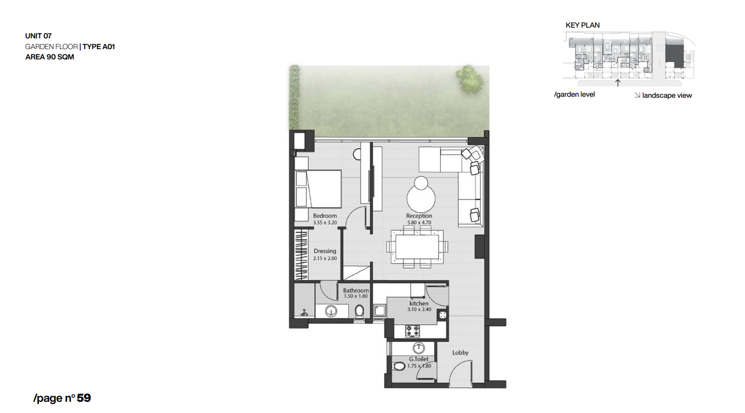 Floor plan for  at Nmq