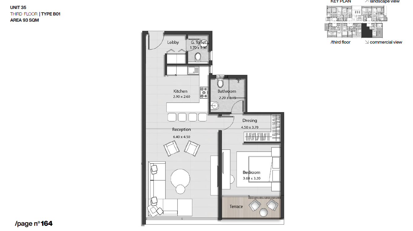 Floor plan for apartment at Nmq