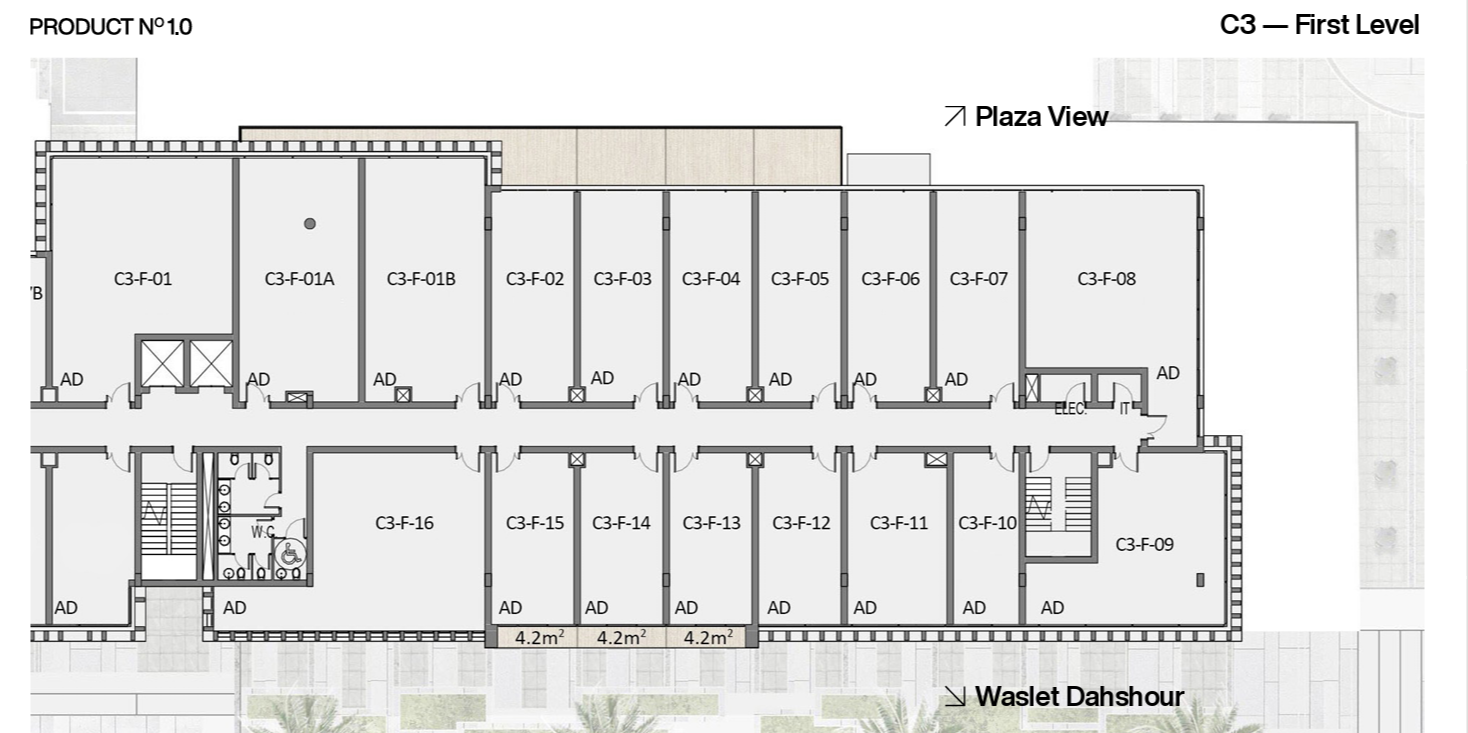 Floor plan for  at Nmq