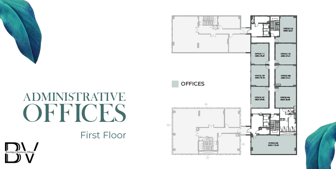 Floor plan for  at Boutiques Business Village