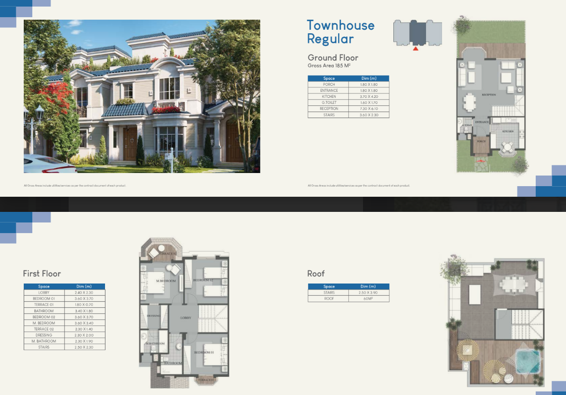 Floor plan for townhouse at MV Park - ICity October
