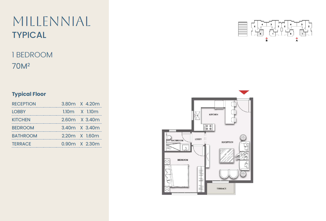 Floor plan for apartment at Creek View Valleys