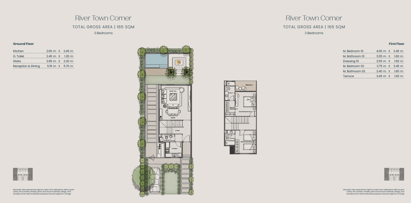 Floor plan for apartment at Jirian - Mountain View