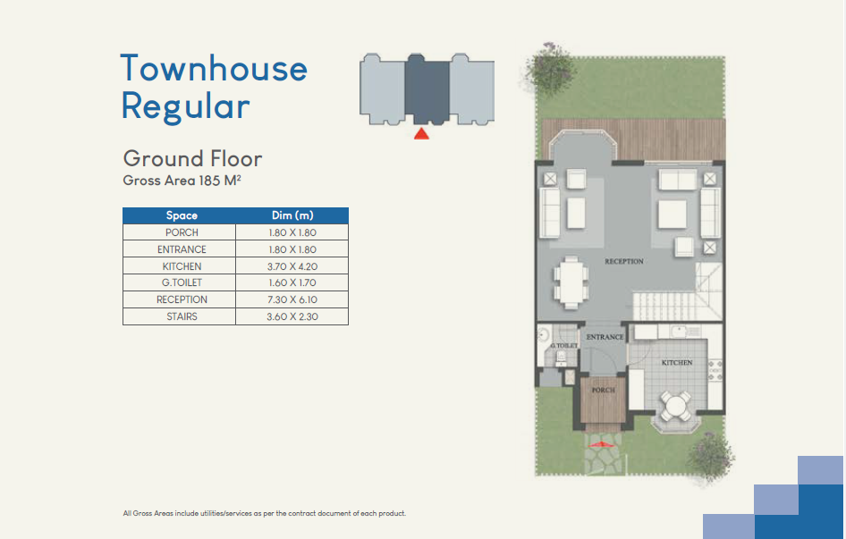 Floor plan for townhouse at Mountain View iCity October