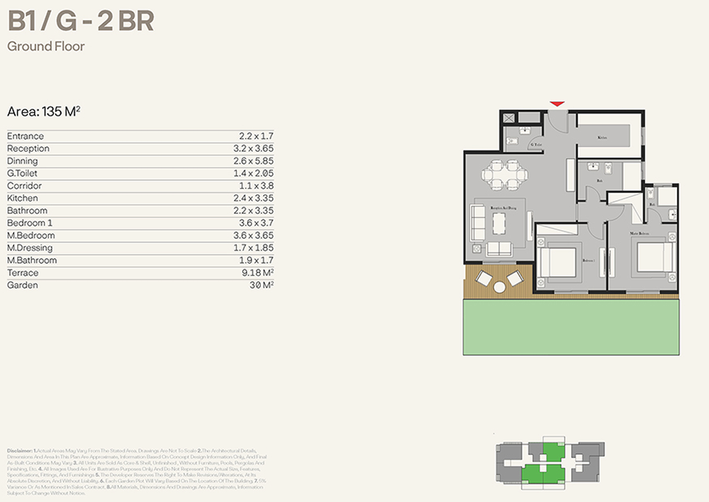 Floor plan for apartment at Nest