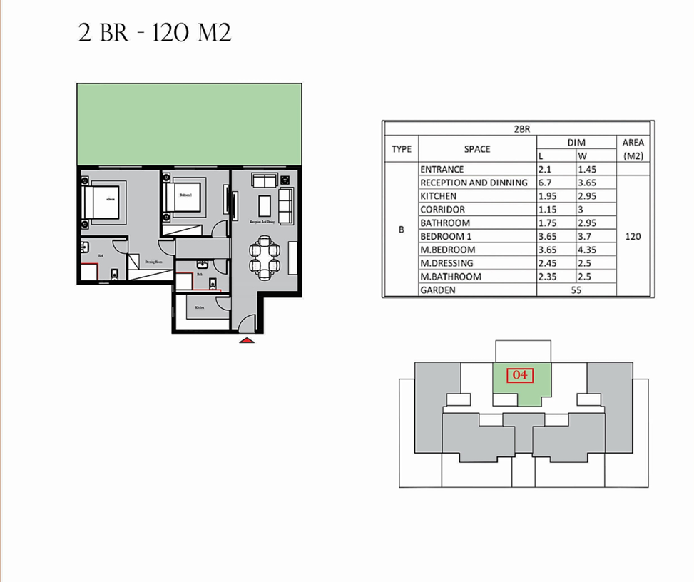 Floor plan for apartment at Nest