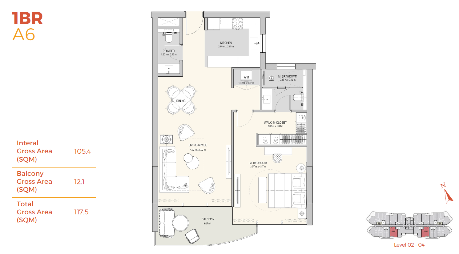 Floor plan for apartment at Do