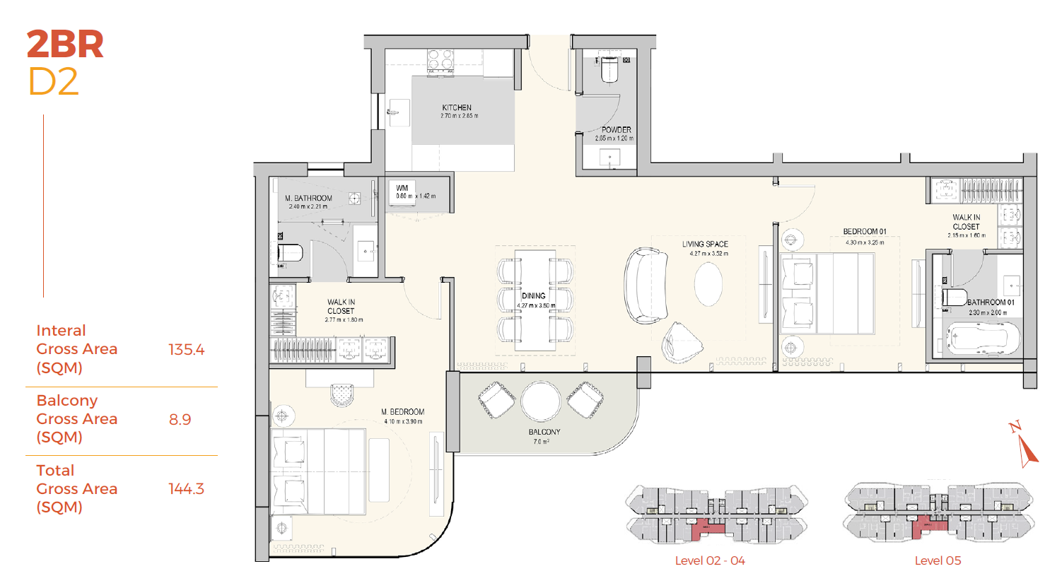 Floor plan for apartment at Do