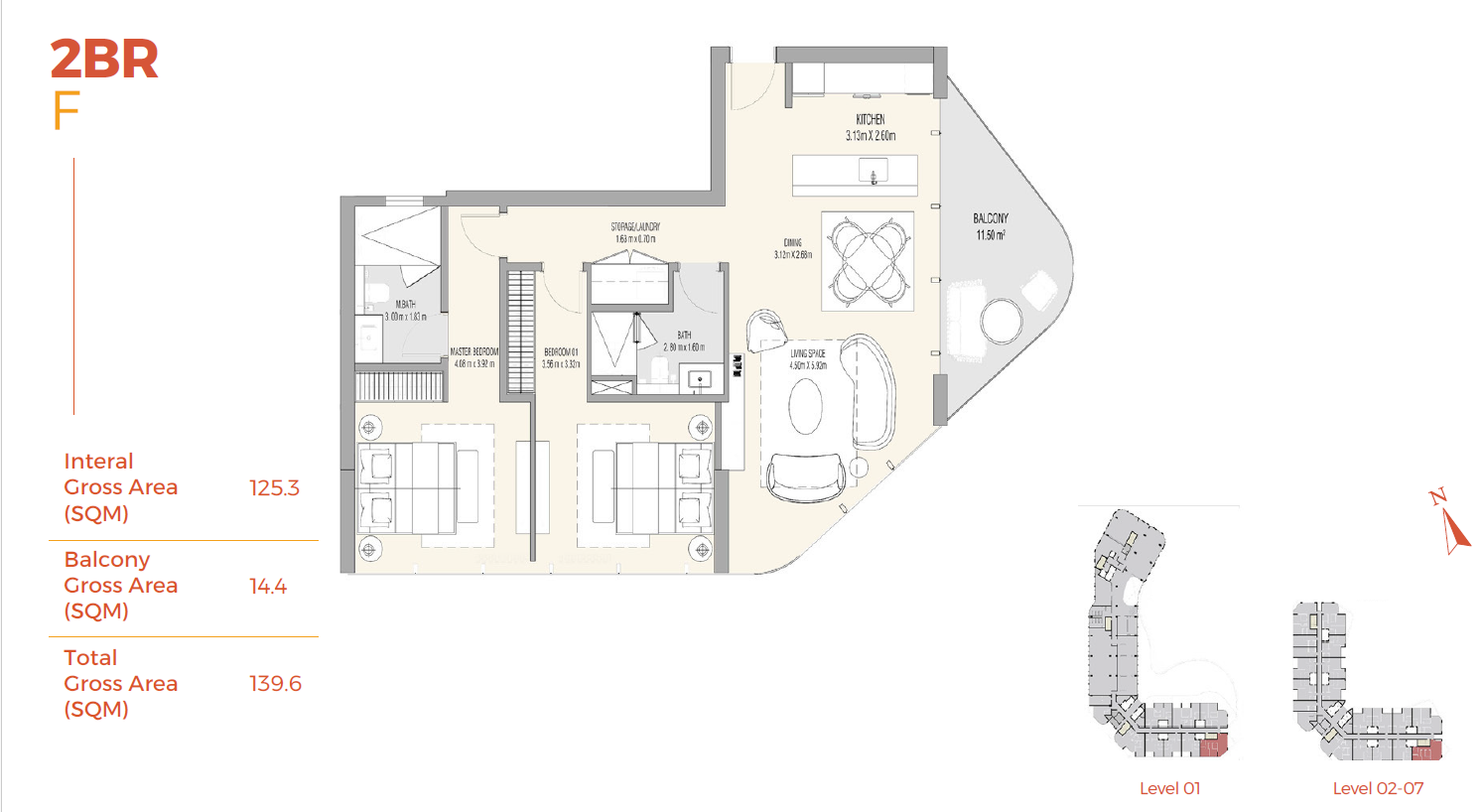 Floor plan for apartment at Do