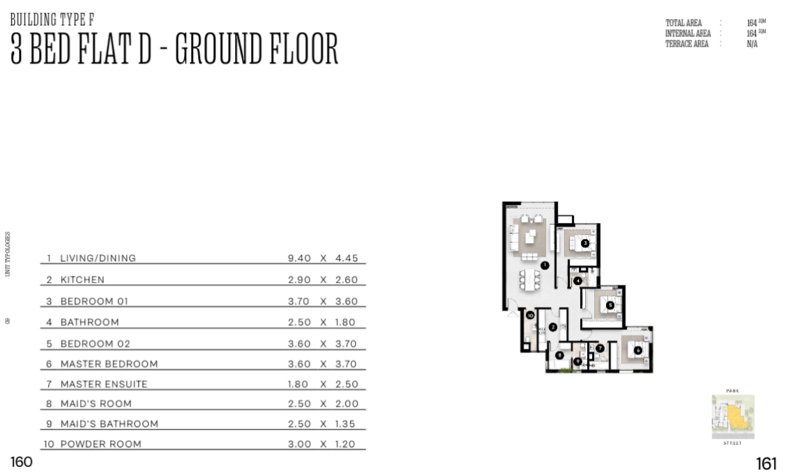 Floor plan for apartment at Solana East