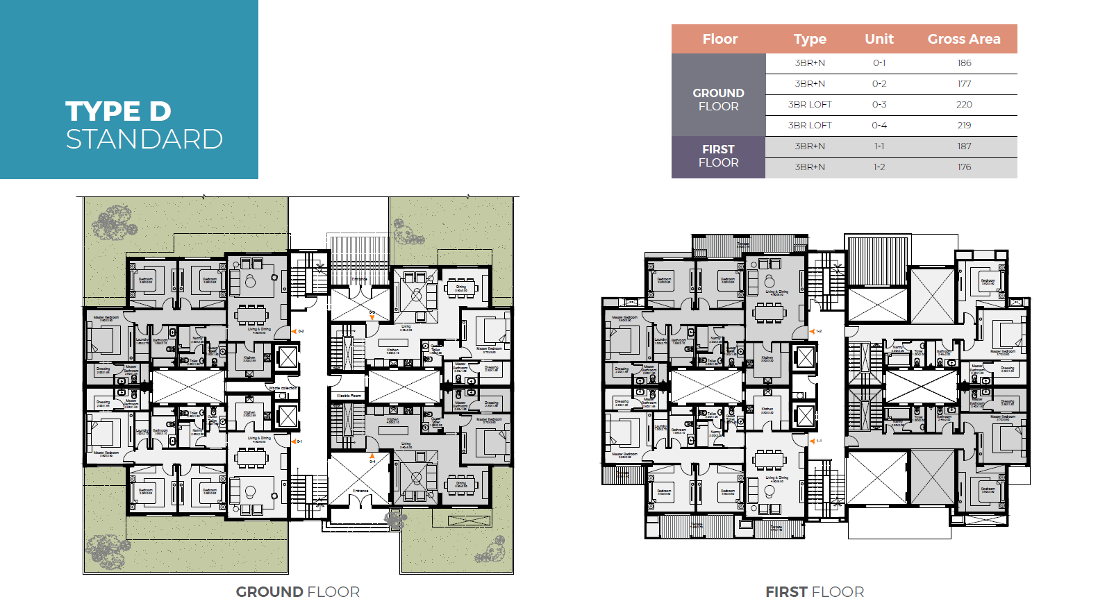 Floor plan for  at O West Orascom