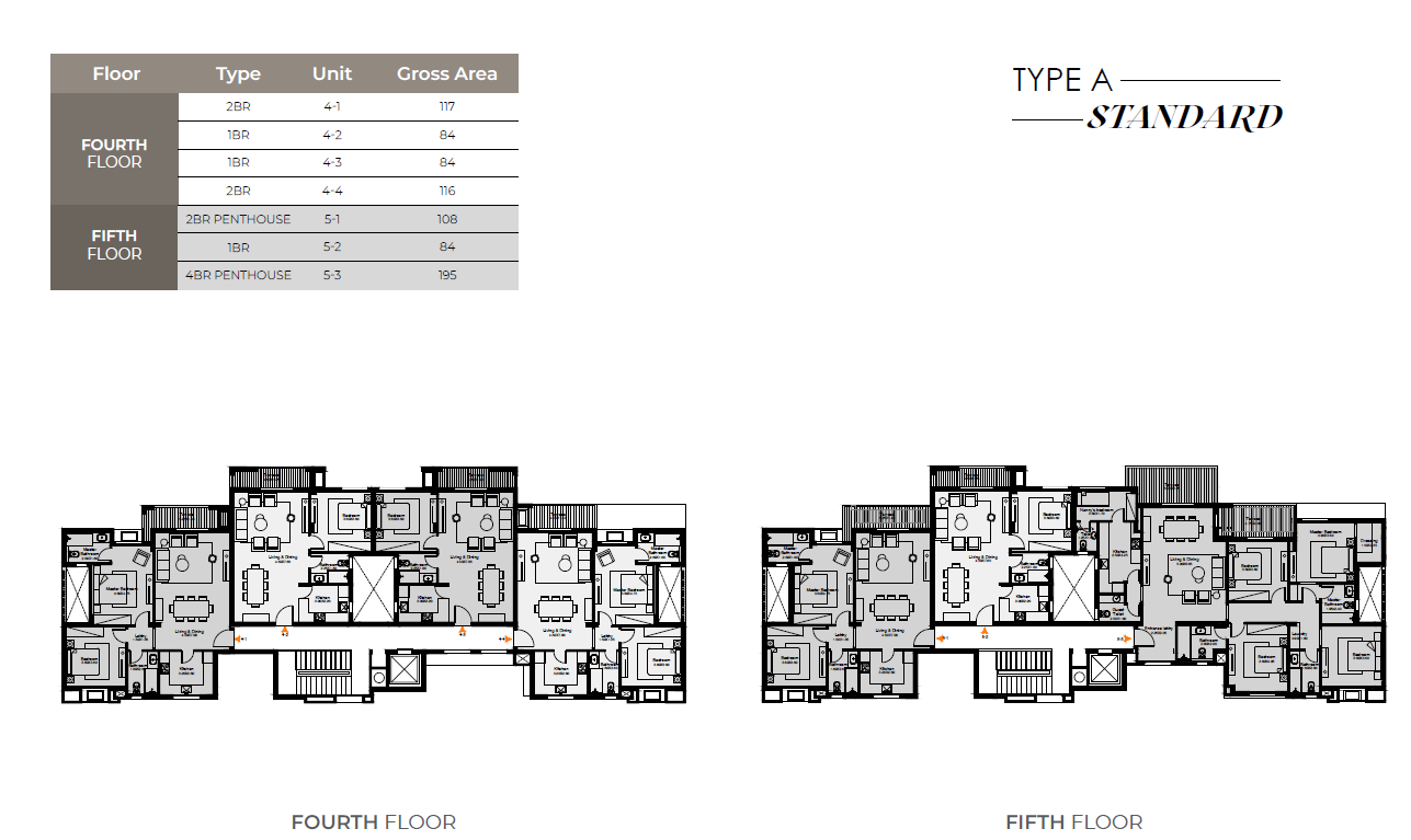 Floor plan for apartment at O West Orascom