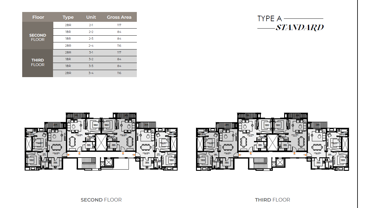 Floor plan for apartment at O West Orascom
