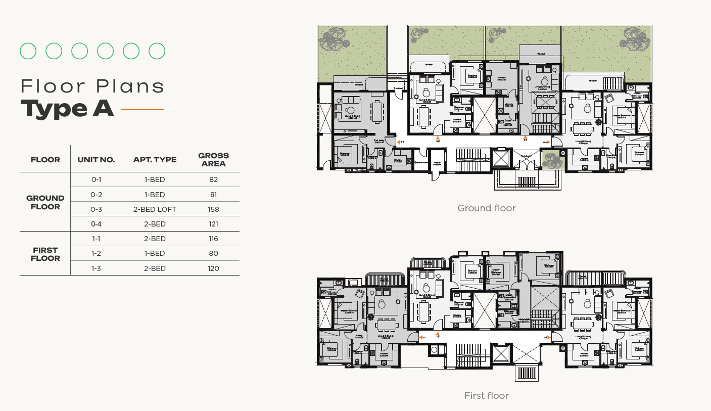 Floor plan for apartment at O West Orascom