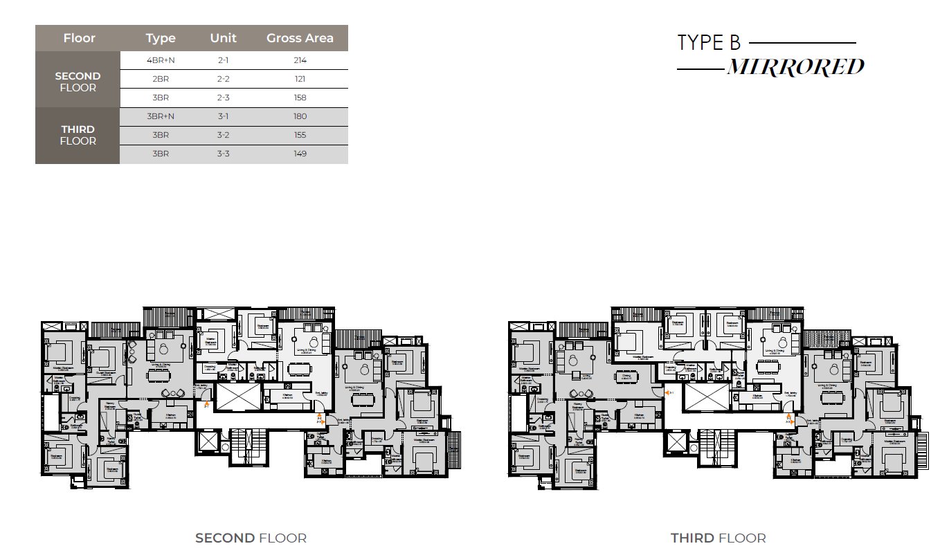 Floor plan for apartment at O West Orascom