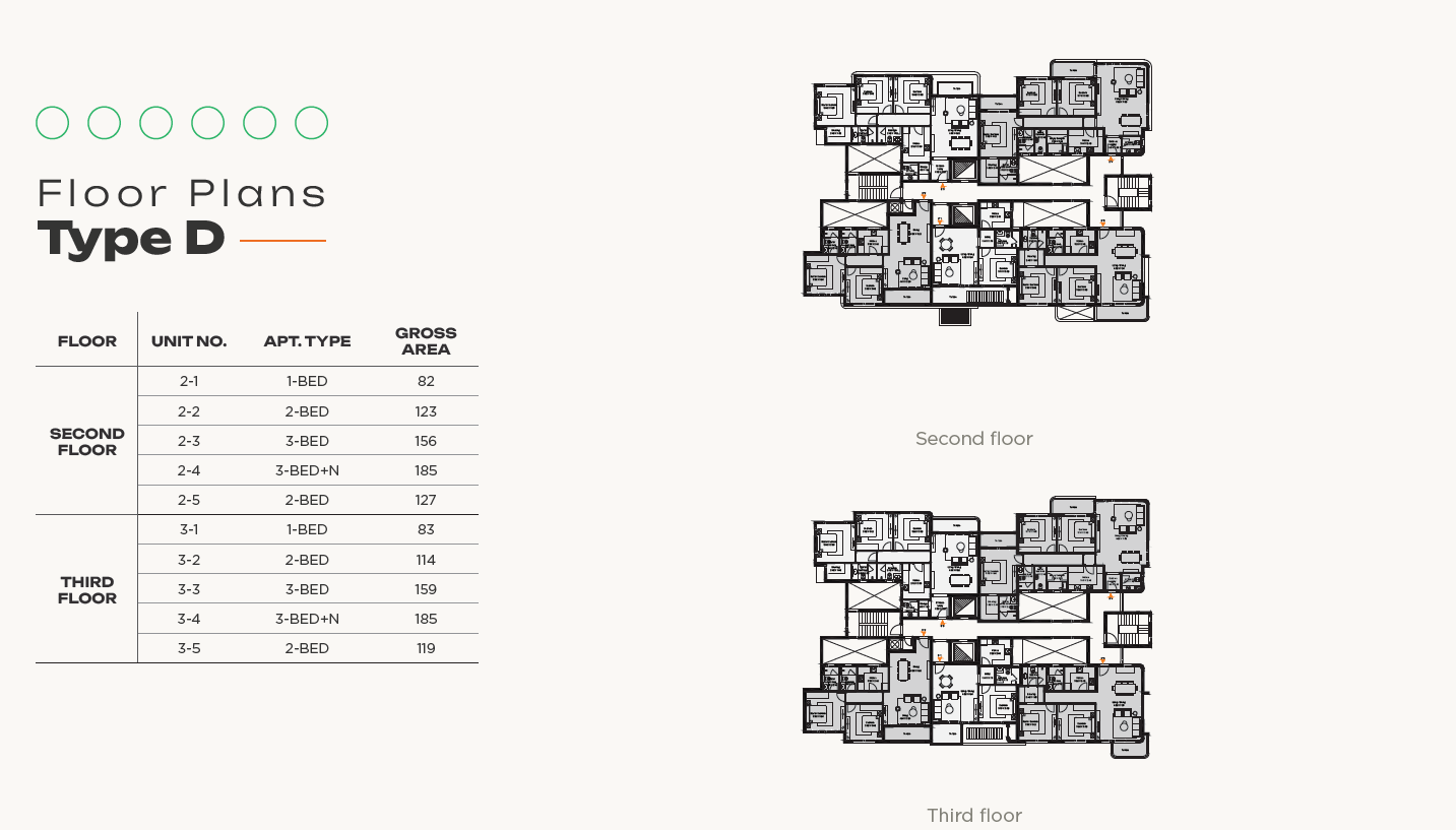 Floor plan for apartment at O West Orascom