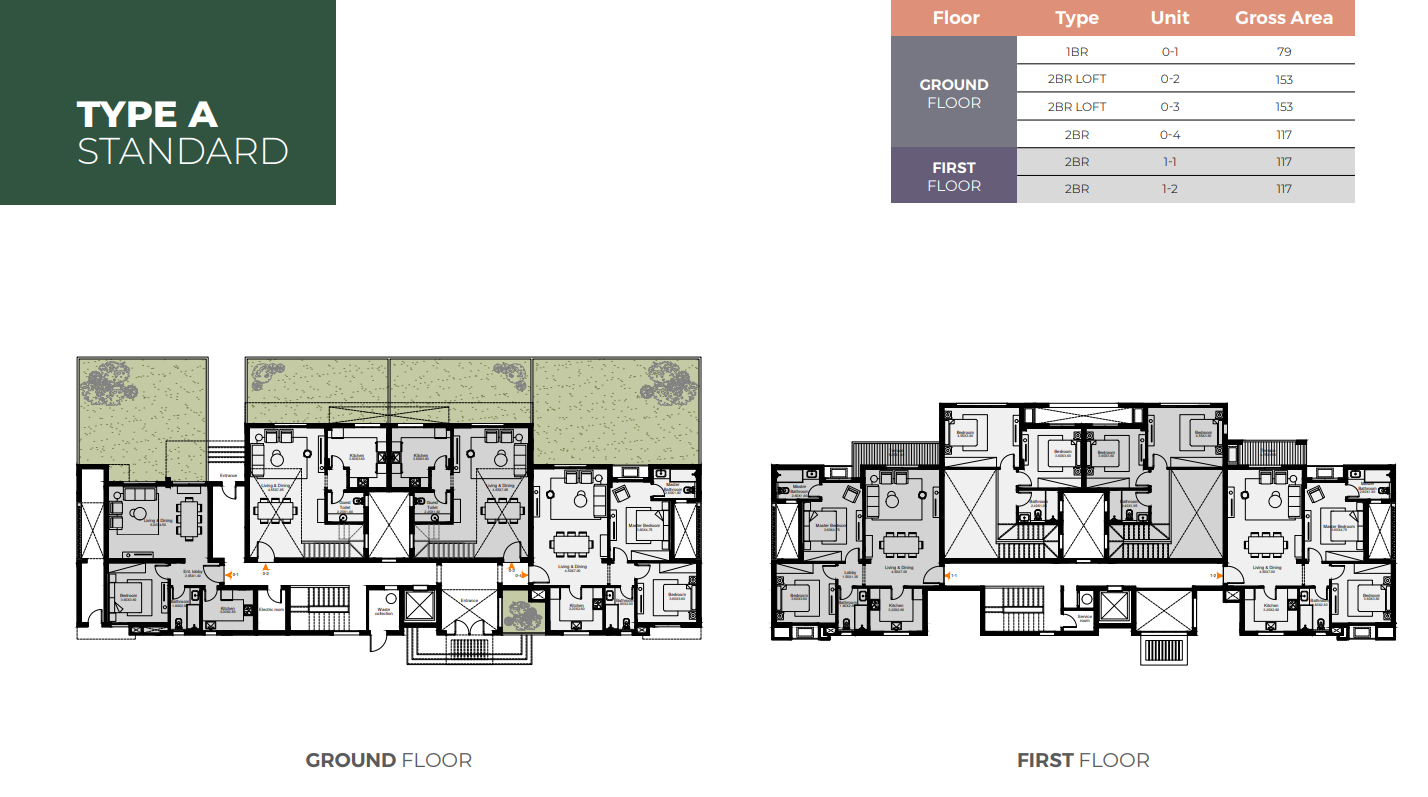 Floor plan for  at O West Orascom