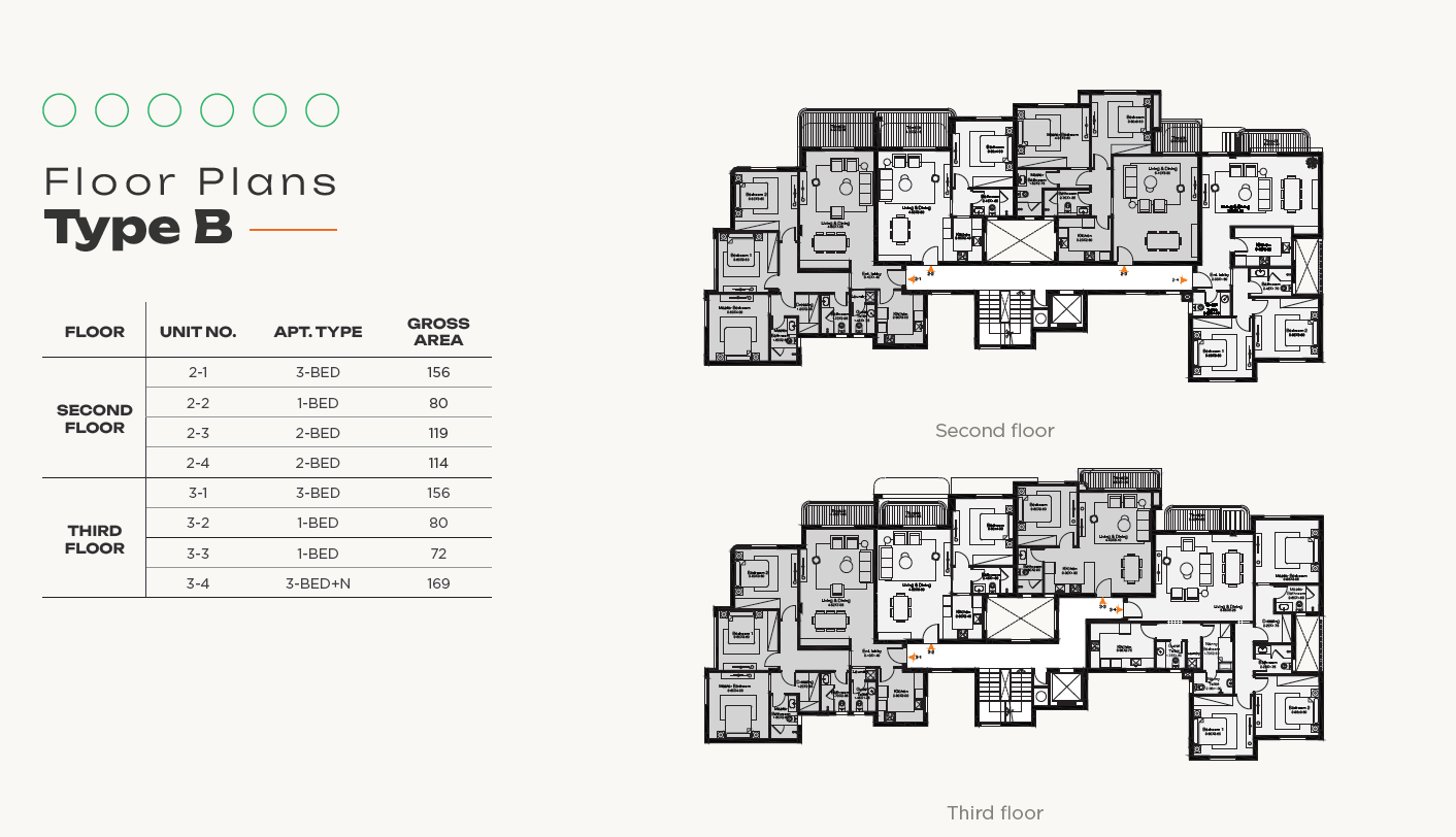 Floor plan for apartment at O West Orascom
