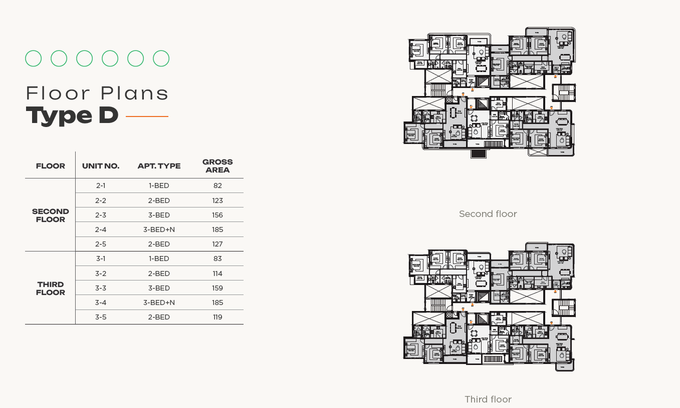 Floor plan for apartment at O West Orascom