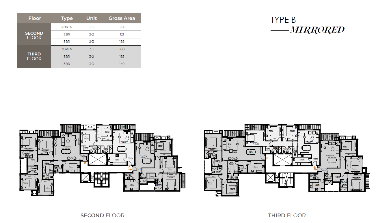 Floor plan for apartment at O West Orascom