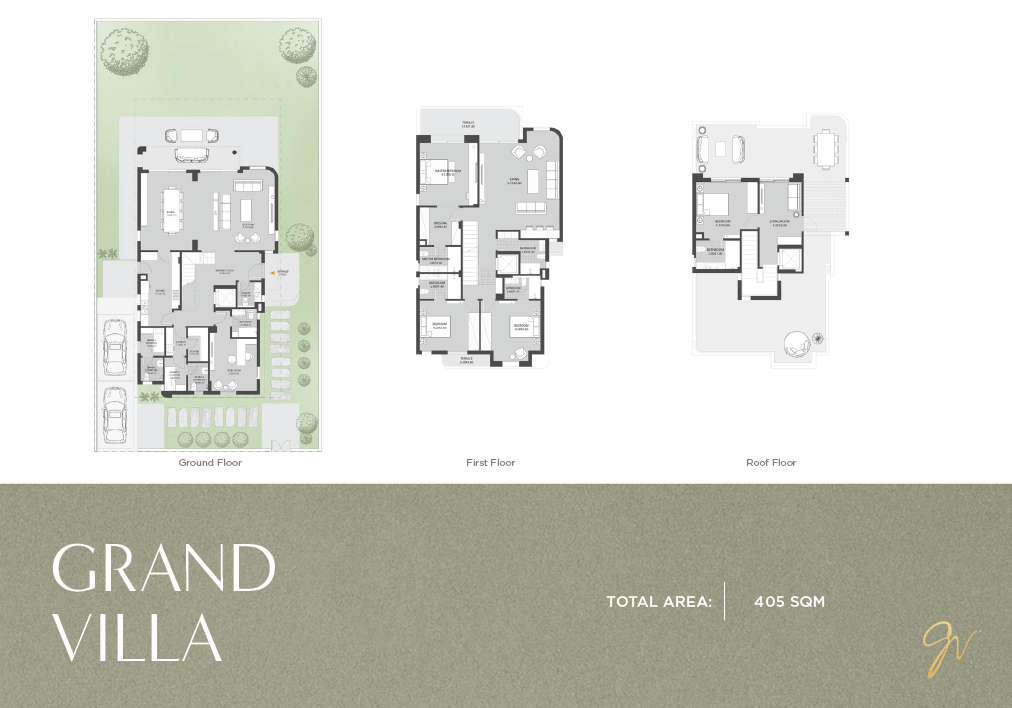 Floor plan for villa at O West Orascom