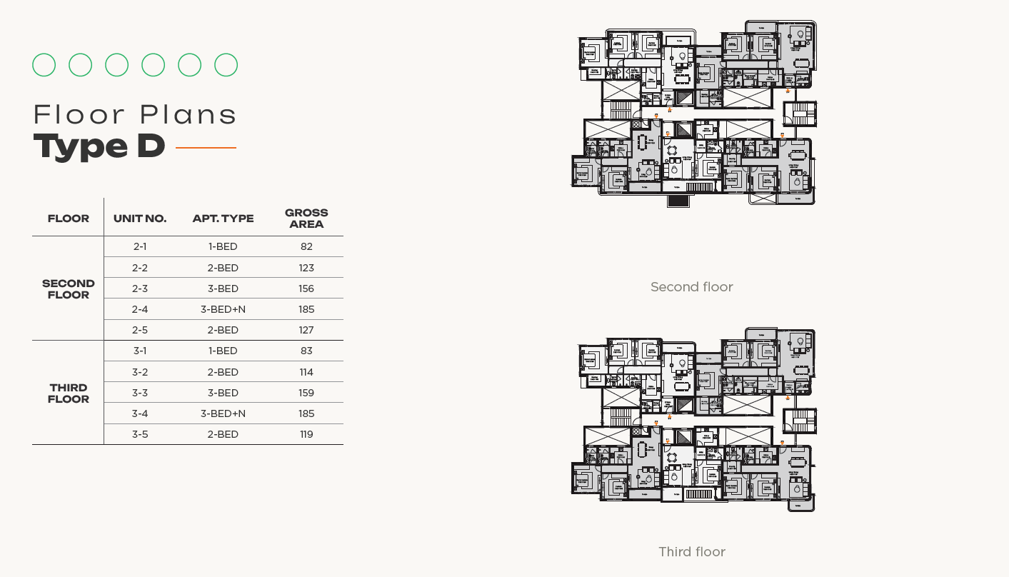 Floor plan for apartment at O West Orascom
