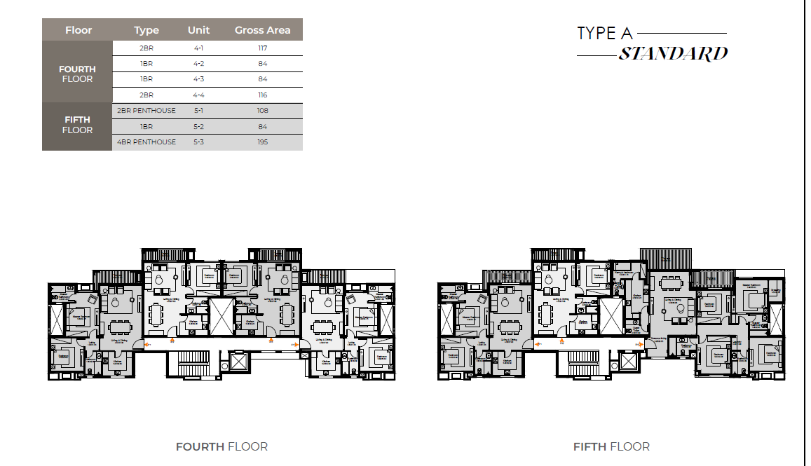 Floor plan for apartment at O West Orascom