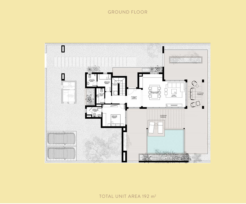 Floor plan for villa at The Nines