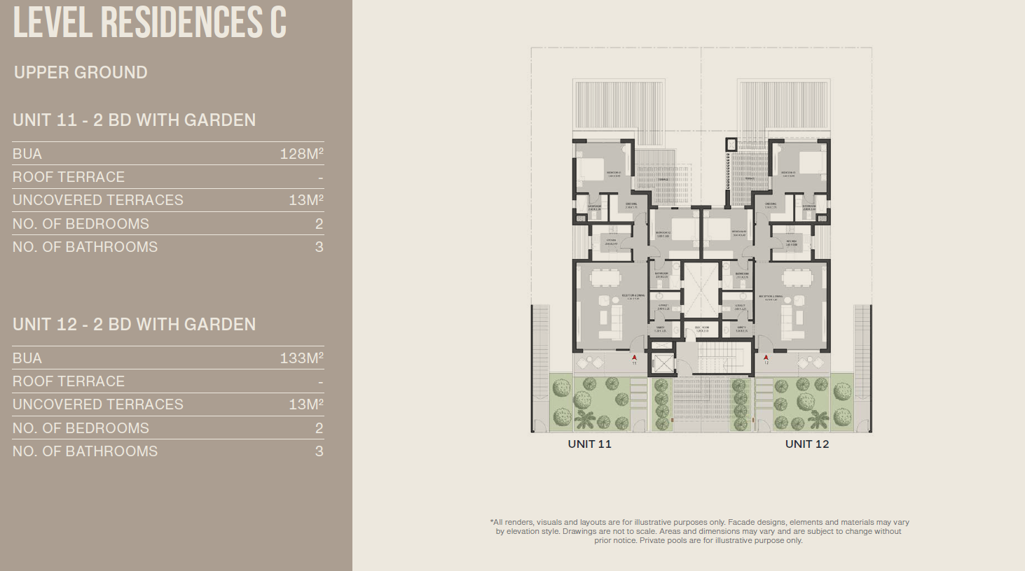 Floor plan for apartment at O West Orascom
