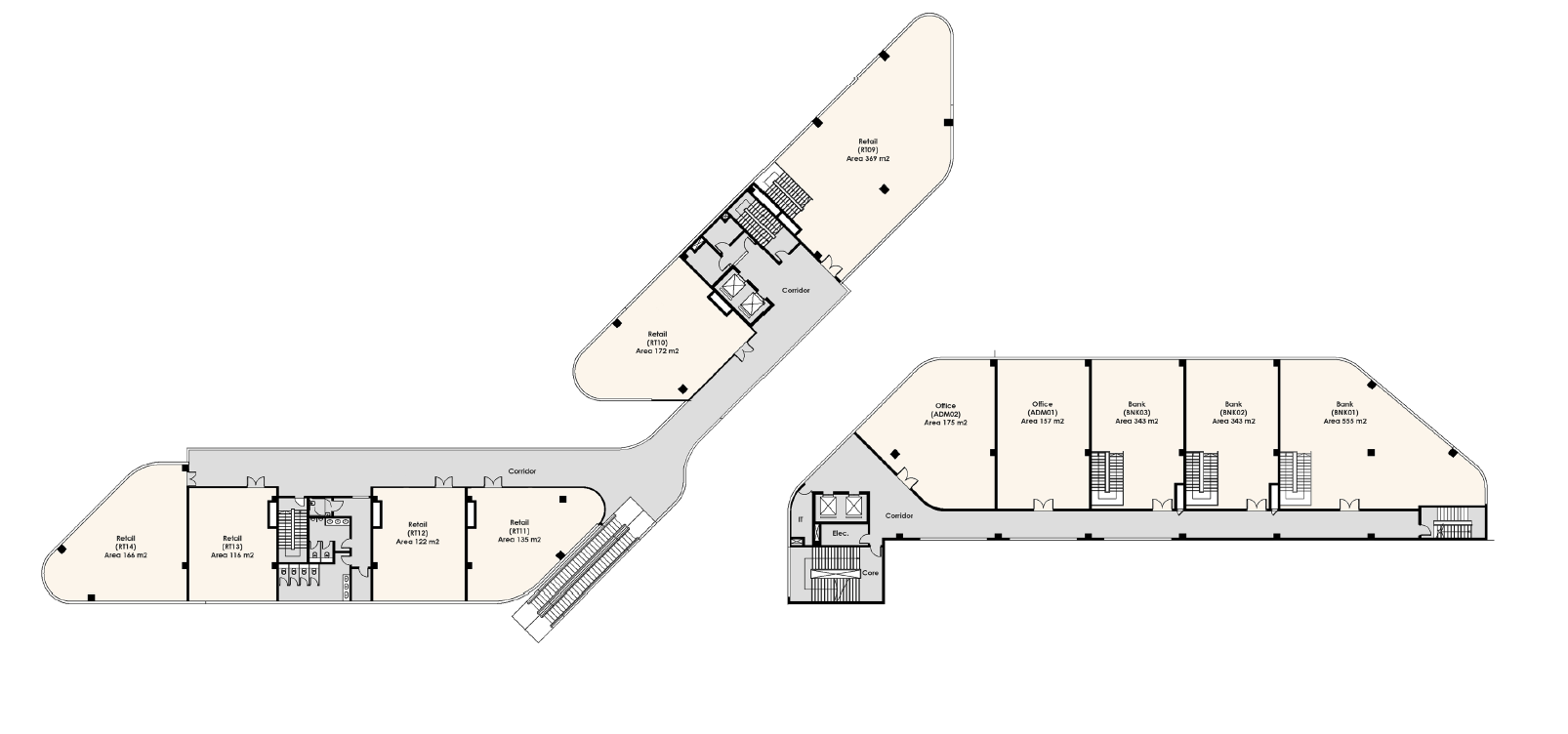 Floor plan for  at Point 90 Mall