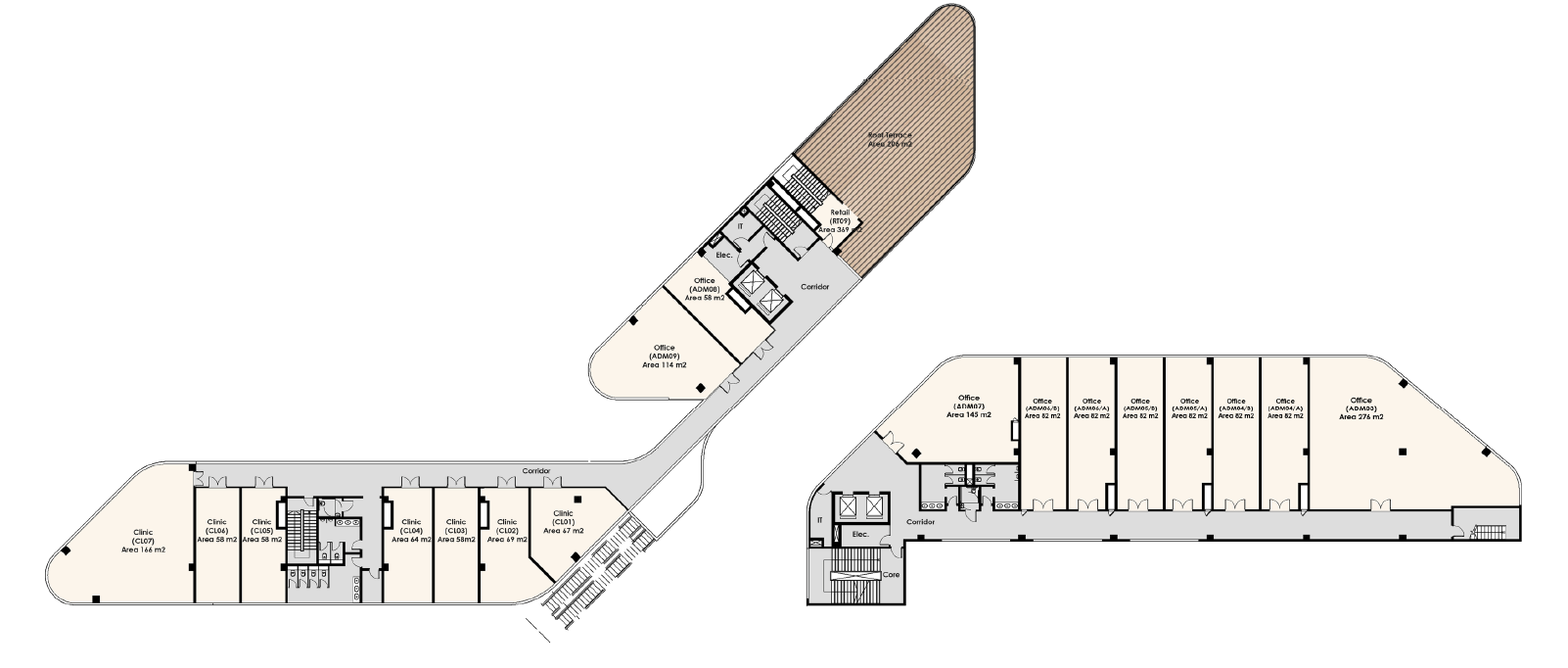 Floor plan for  at Point 90 Mall