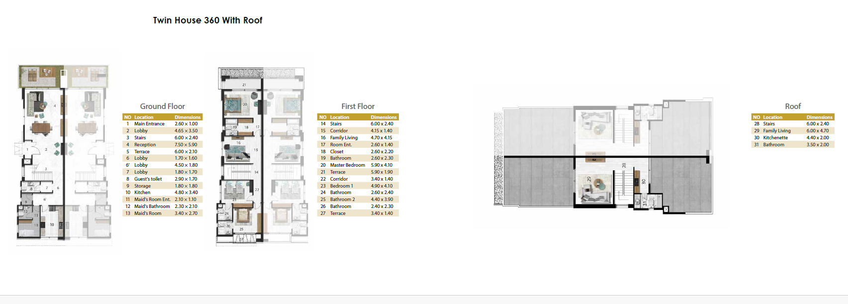 Floor plan for  at Hadaba
