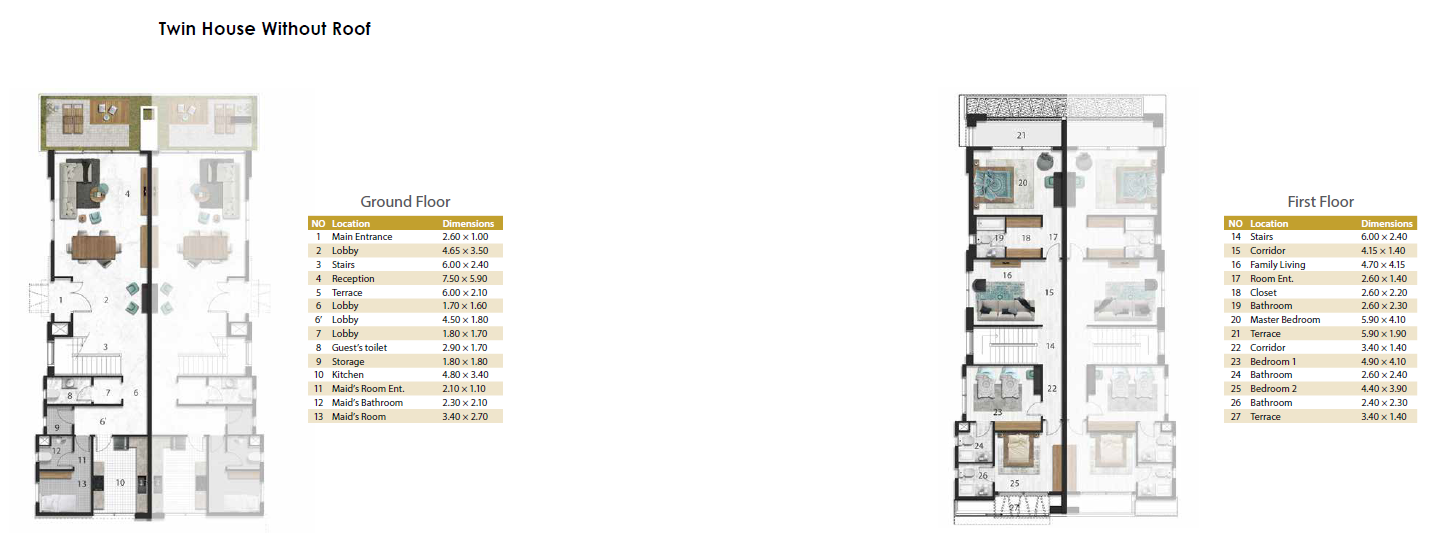 Floor plan for  at Hadaba